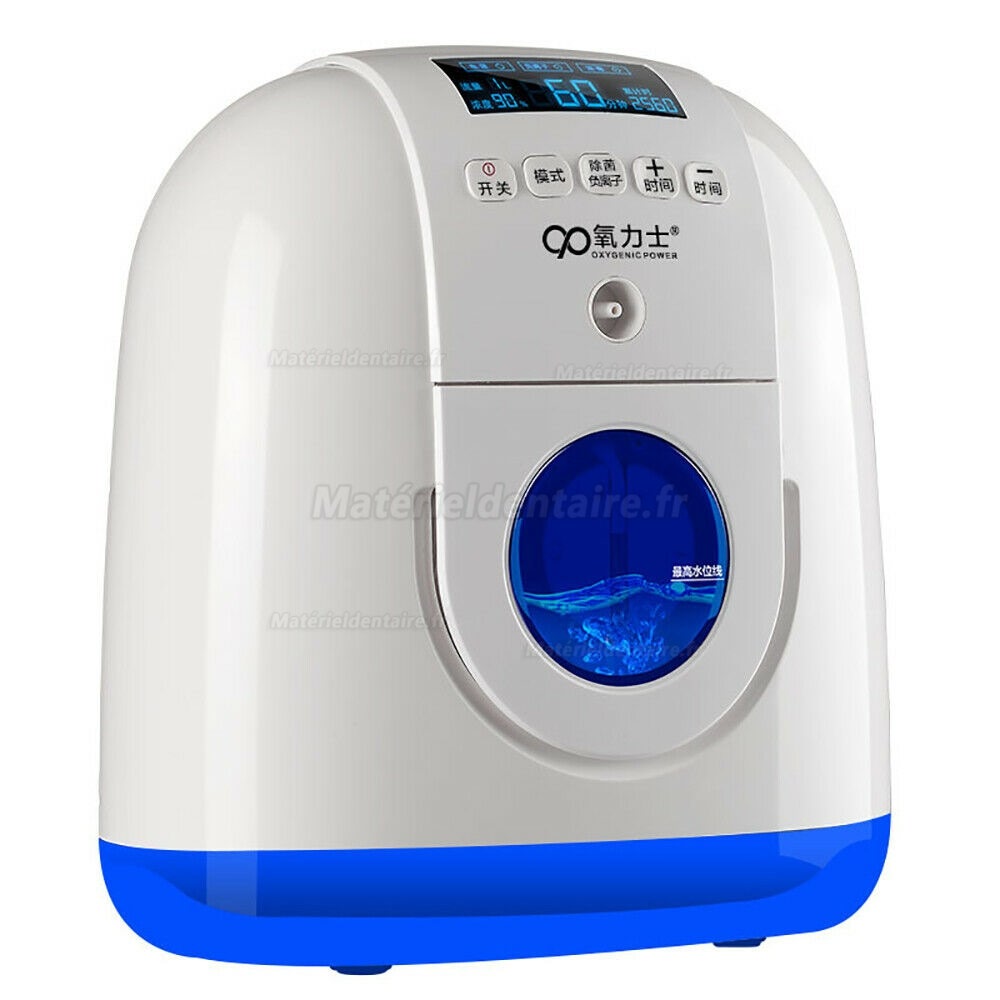 220W réglable O2 concentrateur d'oxygène portable purificateur d'air machine à oxygène O2