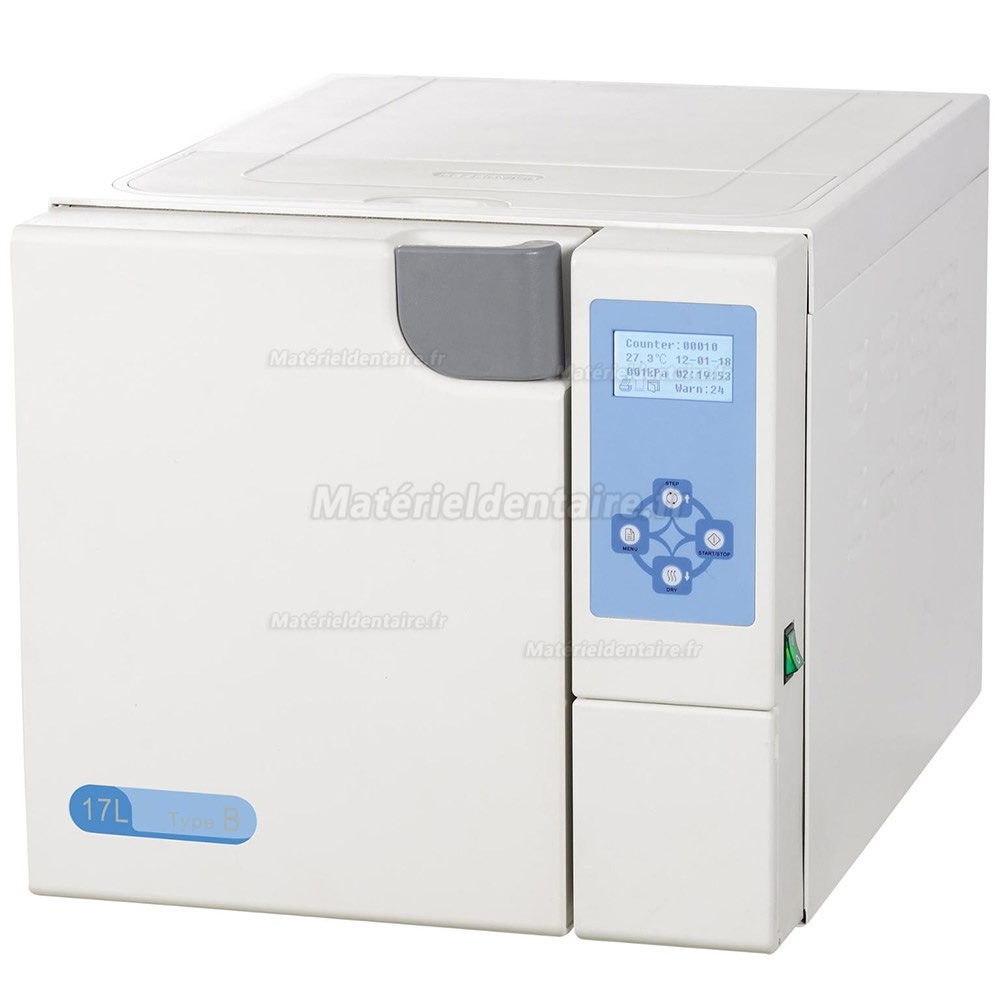 P&T® BTS17/23 Autoclave Classe B avec reservoirs intégrés et porte automatique