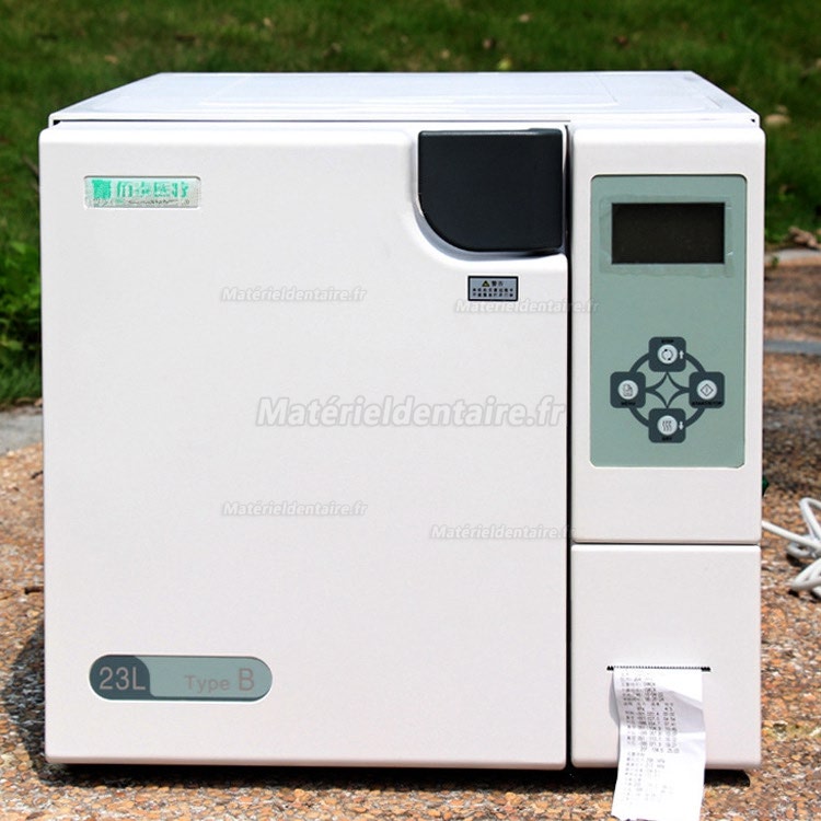 P&T® BTS17/23 Autoclave Classe B avec reservoirs intégrés et porte automatique