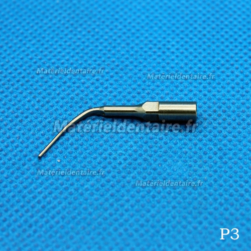 WOODPECKER® 5PCS P3 inserts de parodontie EMS compatible éliminer les dépôts dans les poches parodontales profondes