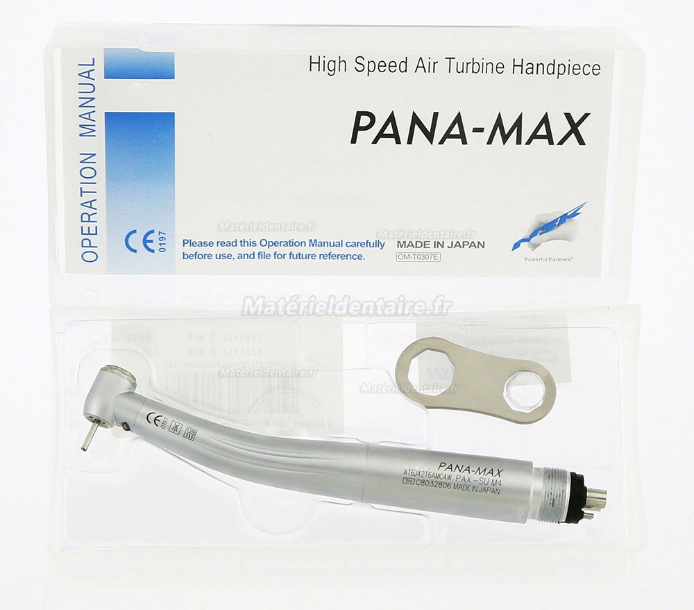 Pièce à main dentaire à haute vitesse LED Pana-Max 2/4 trous