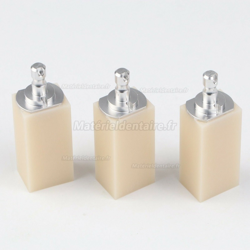 5 pièces 40*15*19mm Blocs en PMMA laboratoire dentaire pour Sirona Cerec