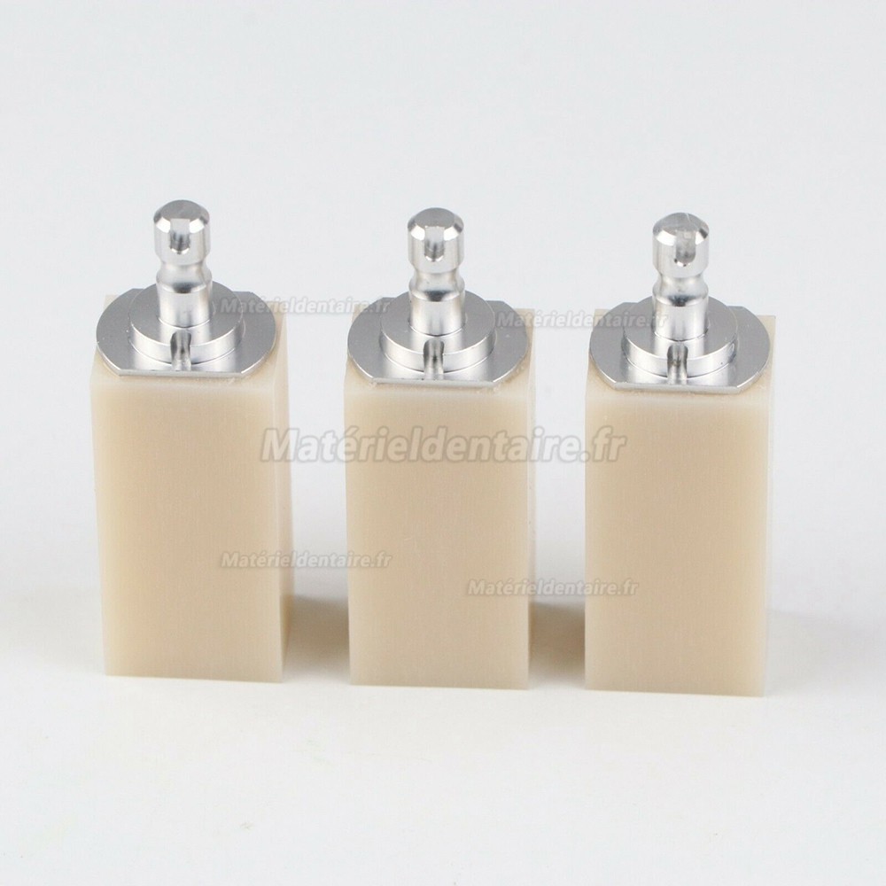 5 pièces 40*15*19mm Blocs en PMMA laboratoire dentaire pour Sirona Cerec