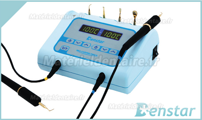 PR DS-111 Couteaux à cires électrique avec 2 pièces à main