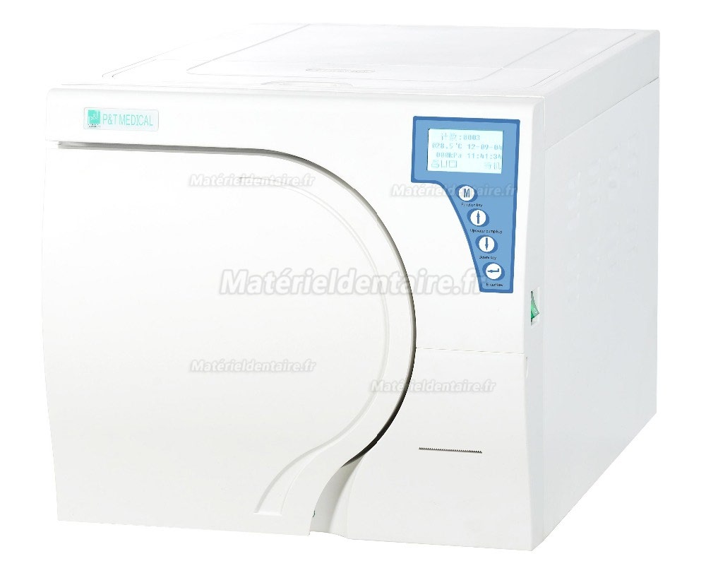 P&T® BTD17/23 autoclave stérilisateur à vapeur sous vide avec imprimante 17/23L