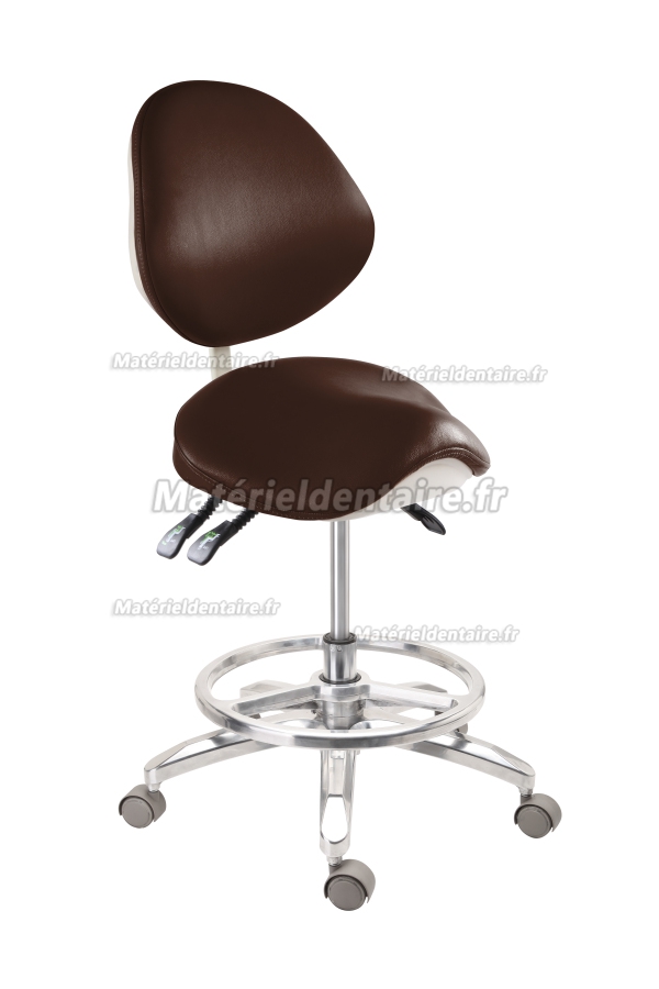 QY fauteuil de Selle pour docteur(luxueux et commandé par pied)