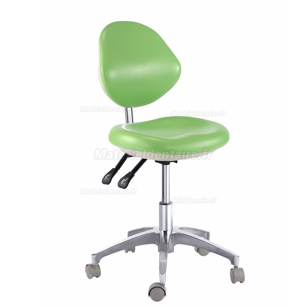 PU Cuir Médecine dentaire Chaise de dentiste Tabouret de docteur QY600D Chaise mobile