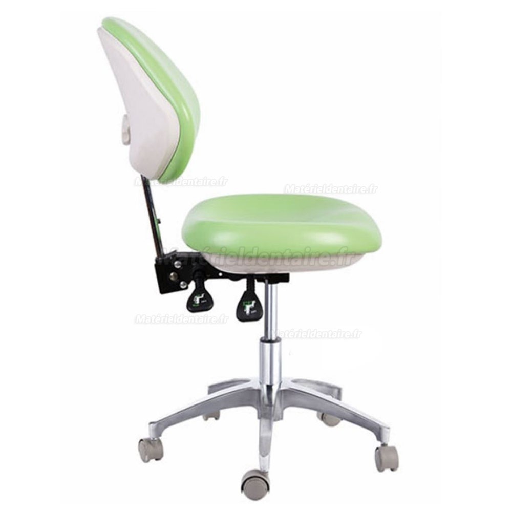 PU Cuir Médecine dentaire Chaise de dentiste Tabouret de docteur QY600D Chaise mobile