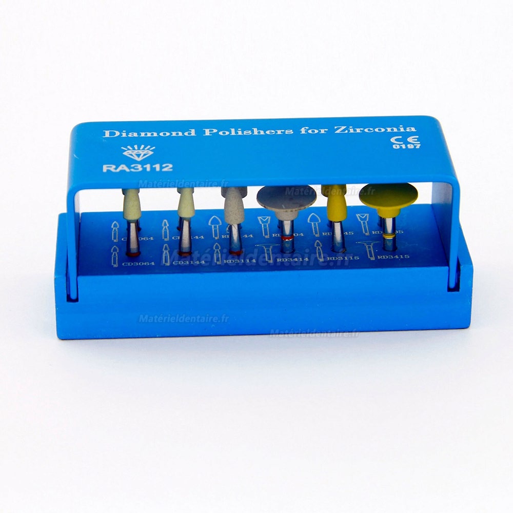 Polissage diamant pour clinique dentaire zircone contre angle à Basse Vitesse RA3112