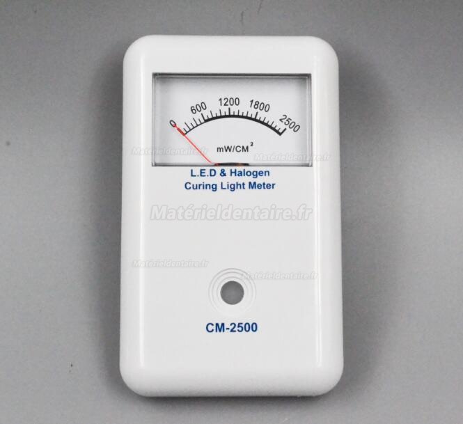 Photomètre pour la lampe à polymériser LED, intensité de lampe radiometer 2500mw/c㎡