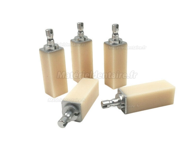 5 pièces 55*15.5*19mm blocs en PMMA laboratoire dentaire pour Cerec Sirona