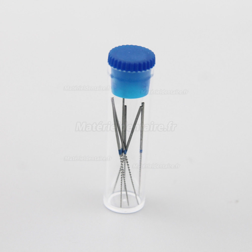 6 Bouteille Woodpecker Endodontiques Niti U-FILE pour nettoyage dentaire NITI Limes K #15-40