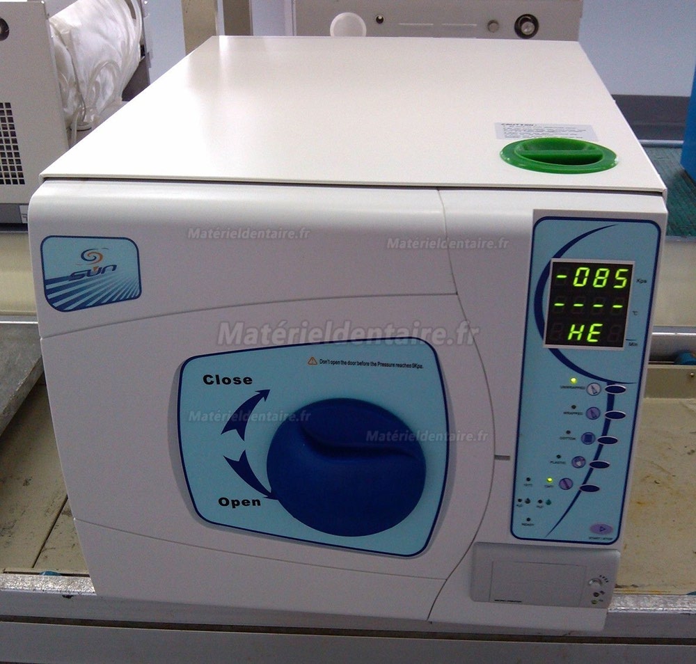 Sun® SUN-II-D Stérilisateur Autoclave dentaire 12-23L