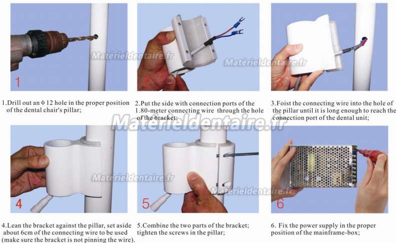 Saab® KY-M208B Machine Blanchiment Des Dents (Installer sur l’unité dentaire)