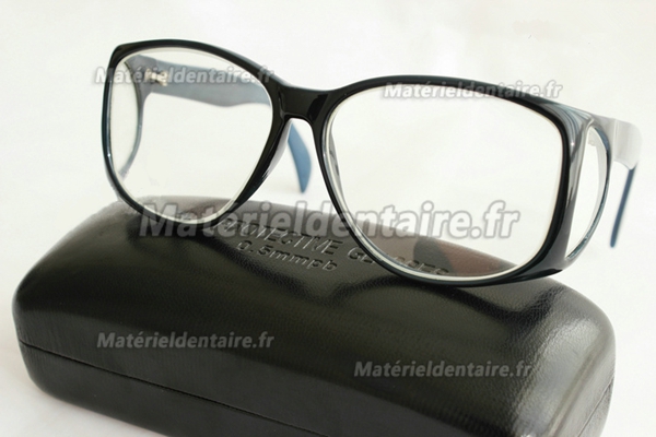 Lunettes plombées avec protections latérales