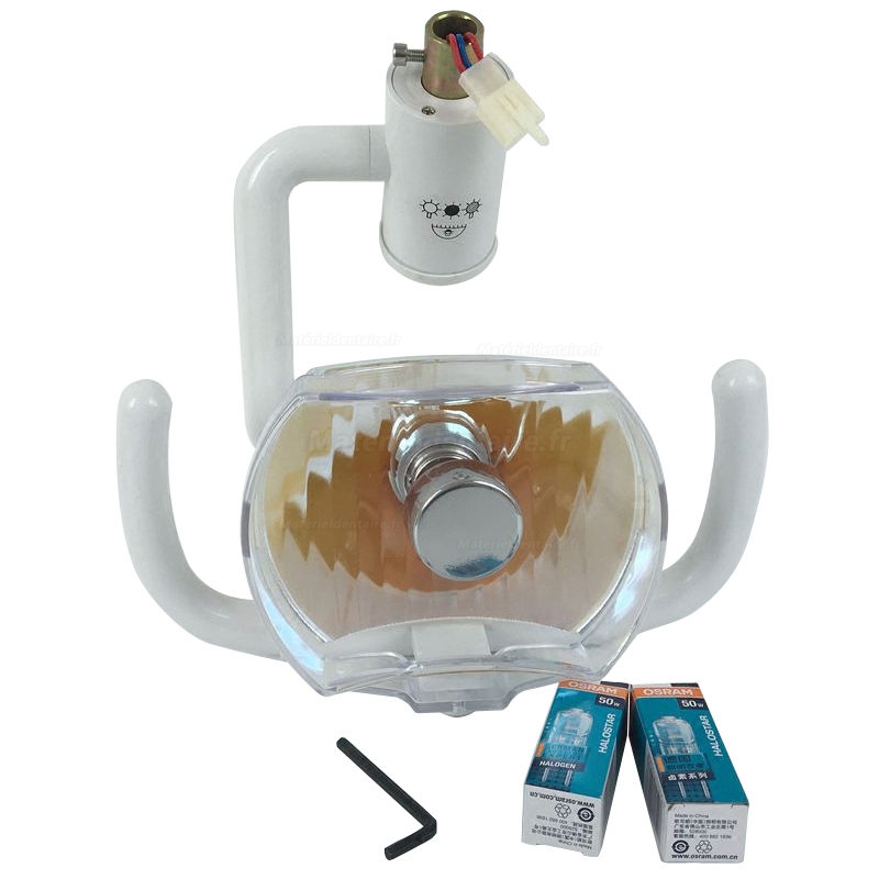 Nouvelle Lampe Murale Scialytique sans ombre de dentaire médicale avec 2 ampoules Nouvelle Lampe Murale Scialytique sans ombre de dentaire médicale avec 2 ampoules