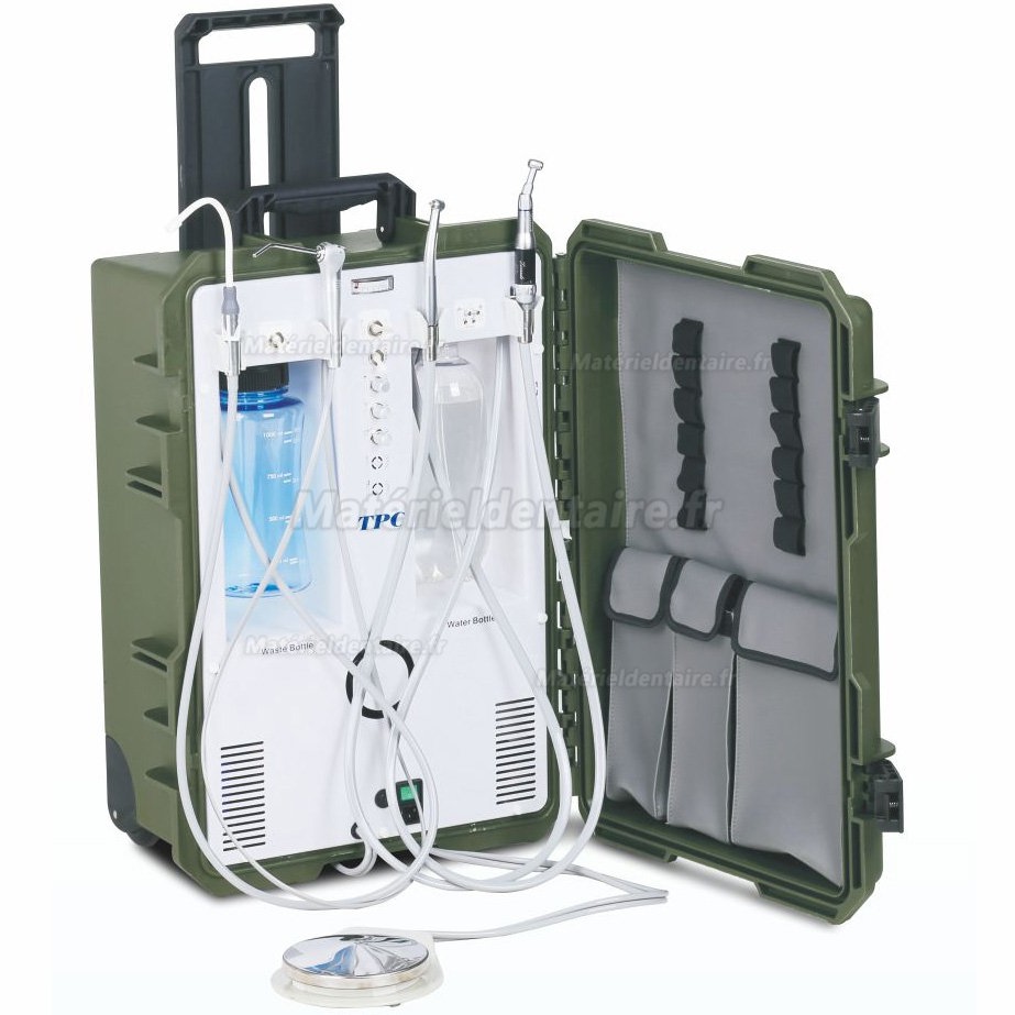 Unité De Turbine Dentaire Portable AZDENT - 3 Voies, Basse Vitesse, Pour Compresseur 4-8kg - Neuf