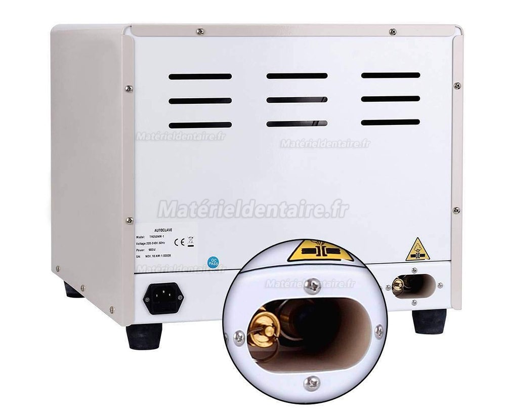 BEST TR250N 18L Stérilisateur autoclave laboratoire sous vide à vapeur mini thermique