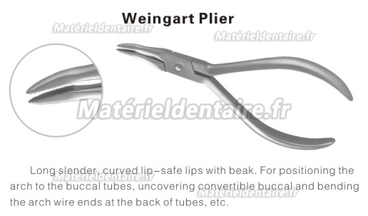 Pince Weingart Fine pour l’orthodontie 610-101