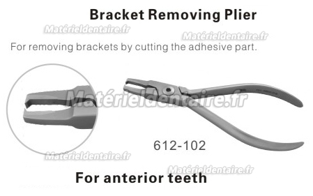 Pince droite 612-102 à retirer les brackets