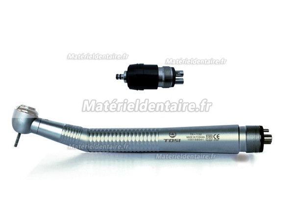 Tosi® TX-132-QD Turbine Dentaire bouton poussoir avec Raccord quick (Tête Torque)