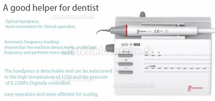 Woodpecker® UDS-P LED Détartreur ultrasonique avec LED