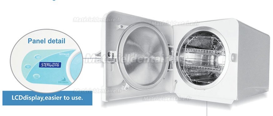 Cristófoli® Autoclave 12 litres Classe N Vitale 12