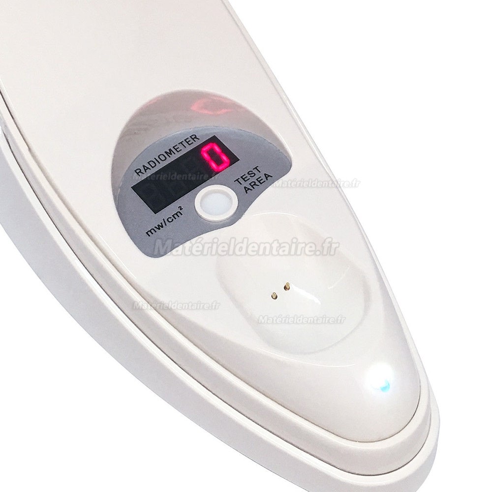 LED dentaire lamp à polymériser sans fil avec photomètre 2000mw/cm2 LED dentaire lamp à polymériser sans fil avec photomètre 2000mw/cm2