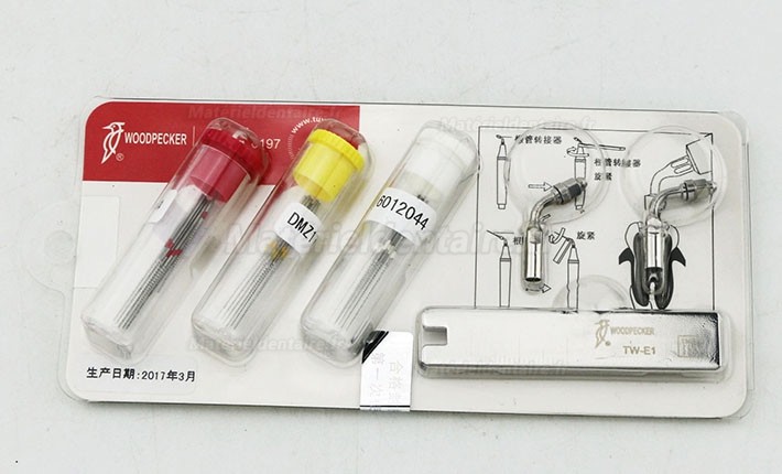 TW-E1 Pointe E1 E2 Clé de NITI K Kit Dentaire de Canal Radiculaire Endodontique de Woodpecker