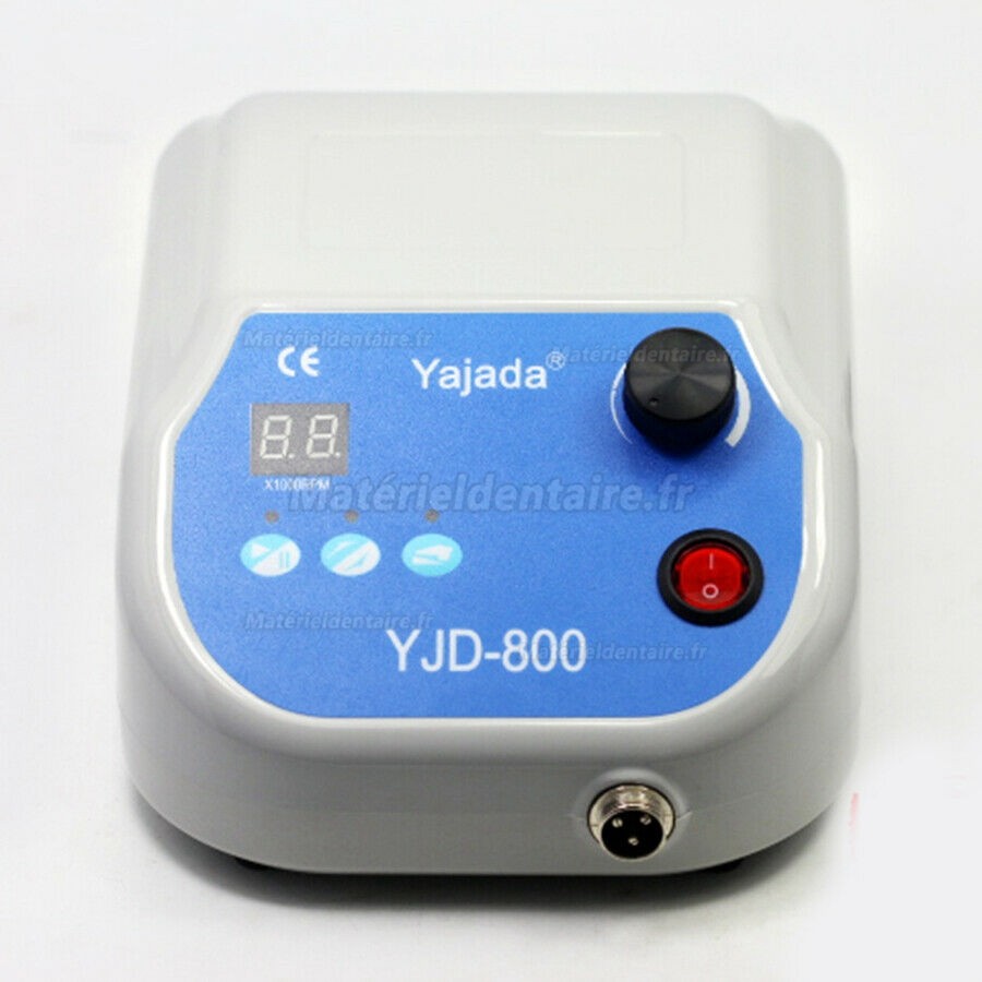 Yajiada® YJD-800 Micro moteur brushless dentaire avec pièce à main brushless à 50 000 tr/min