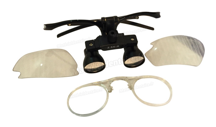 YUYO® DY-112 Loupes en aluminium avec longue distance de travail 3.5X