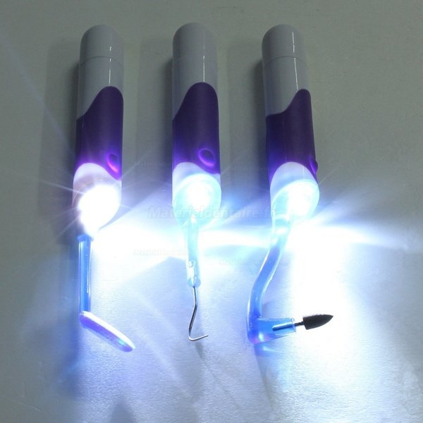 Miroir lumineux LED paquets de soins bucco-dentaires trois sets
