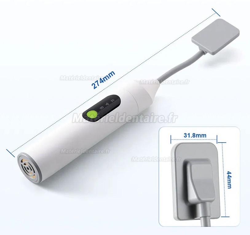Appareil radiographie portable (écran intégré) + capteur radio dentaire sans fil iRay Pluto 0002XW