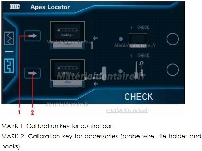 Denjoy® IFINDER Localisateur D’Apex Ecran Tactile